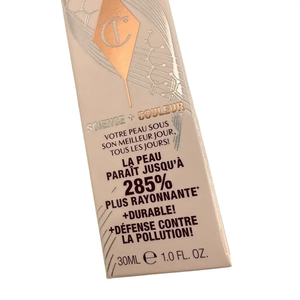 Charlotte Tilbury Beautiful Skin Medium Coverage Liquid Foundation #13 Warm NEW